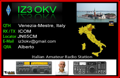 QSL IZ3OKV